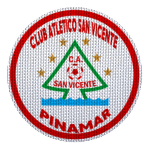 Parche Circular 7,5cm Club San Vicente Pinamar