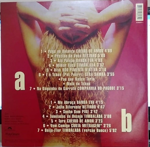 Lp Compania Do Pagode Gera Samba Pike Axe Bahia 96 (Usado)