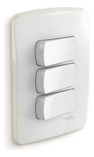Interruptor Triple 9/32 16a 250v - Blanco Armada Miluz