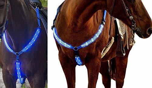 Neftf - Cabezal Para Caballo (led, Alta Visibilidad, Para Mo