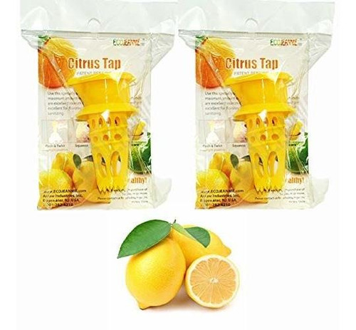 Ecojeannie 2 Pack Citrus Tap, Grifo Portátil Para Exprimir L