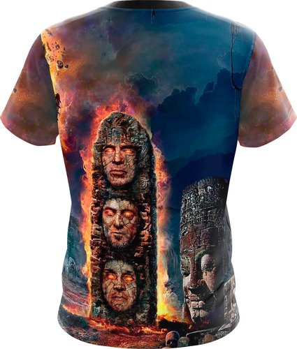 Remera Iron Maiden Eddy Rock Heavy Metal Fullprint