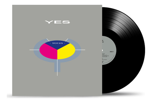 Vinilo Simple Yes 90125 Lp Nacional Con Revista Banda Británica De Rock Progresivo