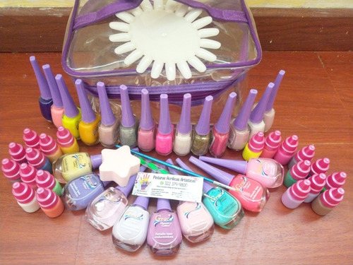 Kit Esmaltes Más Otros Implementos... - mL a $151