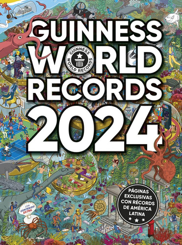 Libro Guinness World Records 2024 - Edicion Latinoamerica