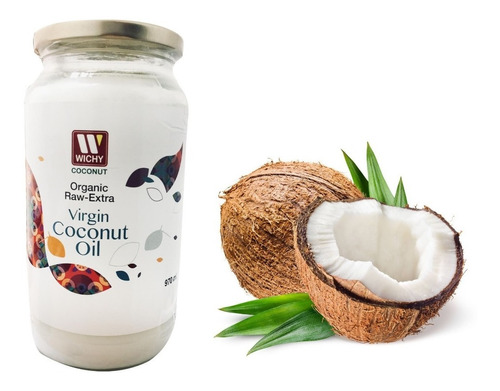 Aceite Coco Orgánico 1lt Prensado Al Frio Wichy