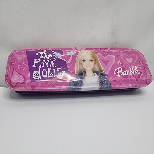 Estuche Metalico Barbie Original 