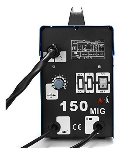 Soldador Mig De 30 A 150a Sin Gas, 110vol 60 Hz