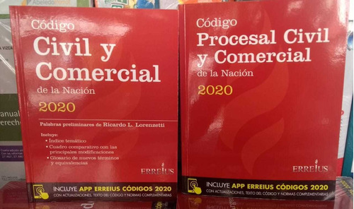 Pack Codigo Civil Comercial + Procesal Civil Comercial Gde.