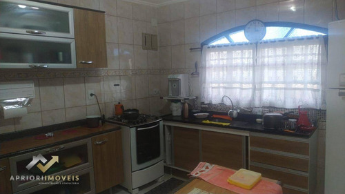 Imagem 10 de 30 de Sobrado Com 3 Dormitórios À Venda, 124 M² Por R$ 700.000 - Vila Camilópolis - Santo André/sp - So1300