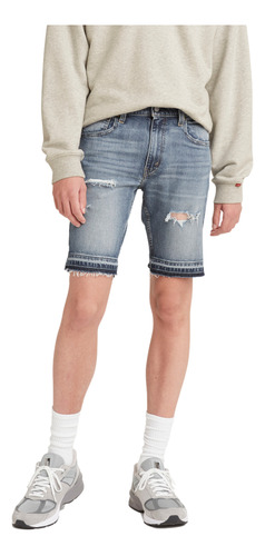 Shorts Hombre 412 Slim Azul Levis 39387-0052