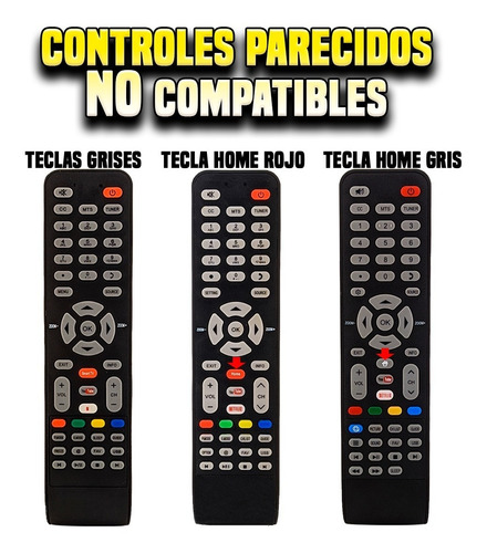 Control Remoto Atvio Smart Tv Atv32sm Serie Lk + Funda Pila