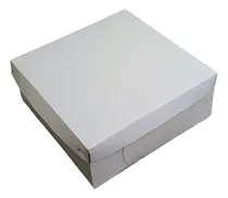 Comprar Cajas De Cartón Para Tortas 40x40x12.5 Pack De 100 Cajas
