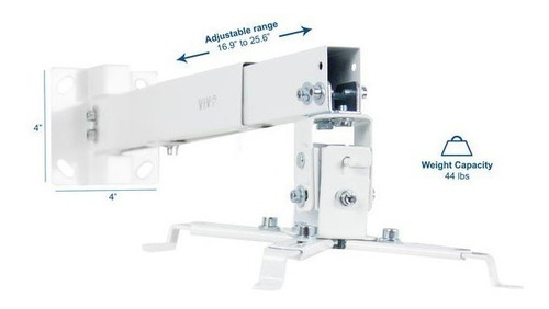 Imagen 3 de 9 de Rack Proyector Techo - Altura Regulable 43 - 65 Cm Importado