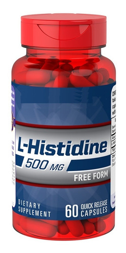 L-histidine L-histidina 500 Mg Ami - Unidad a $1665