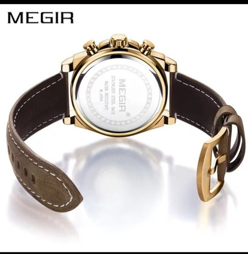 Relógio Megir De Luxo Original 2094