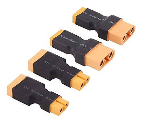 Pack De 4 Adaptadores Xt60 A Xt90 For Rc Conexiones