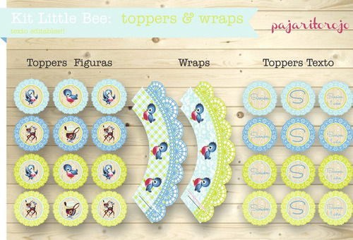 Kit Little Bee Celeste