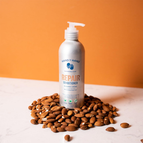 ChampĂș Y Acondicionador En Crema De Almendras Hand In Hand P