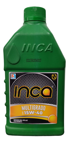 Aceite Inca 15w40 Mineral 