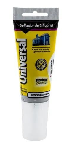 Silicona Universal Transparente En Pomo X 60ml