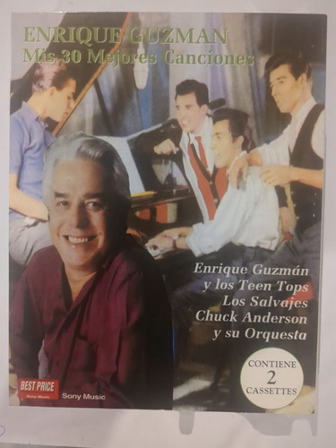 Cassette Enrique Guzmán Mis 30 Mejores Canc. Supercultura 