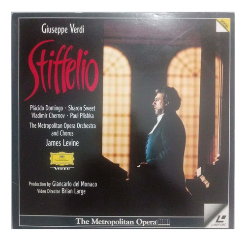 Laserdisc - Stiffelio, Giuseppe Verdi - Placido Domingo