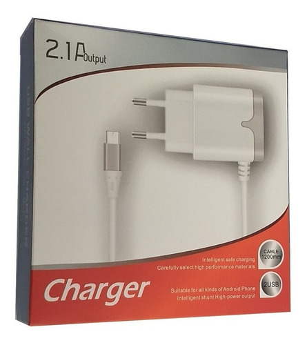 Kit 10 Carregadores V8 Celular / Cx Som 3 X 1 Charger 2.1a