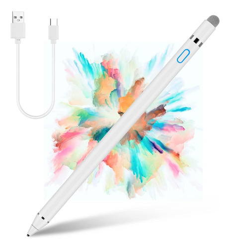 Pen De Lápiz Óptico Smartelf Para iPad, Lápiz Digital Con De