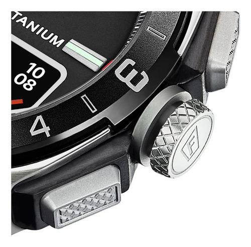 Reloj Festina Connected D 2024 F23000.4 Smart Multifunción Malla Negro Bisel Negro Fondo Negro