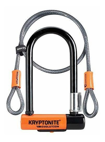 Kryptonite Evolution 0.433-0.551 In U-lock Con Soporte Flexf