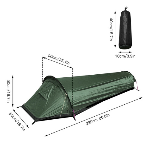 A Barraca De Mochila Leve Para Acampar