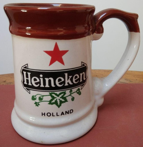 Schop Cerveza Heineken 300ml Ceramica