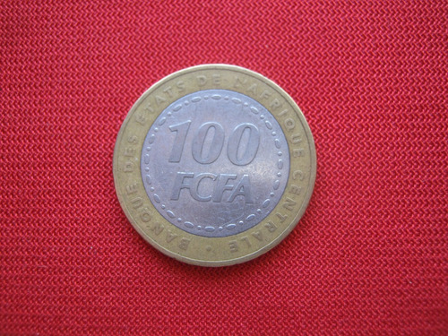 África Central  100 Francos 2006 Bimetálica 