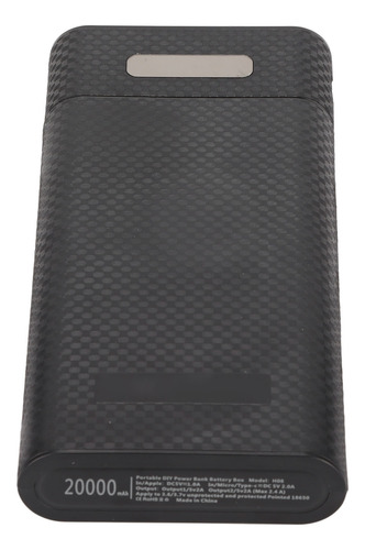 Batería Externa Diy 8x18650, 2 Salidas Usb, Carga Rápida De
