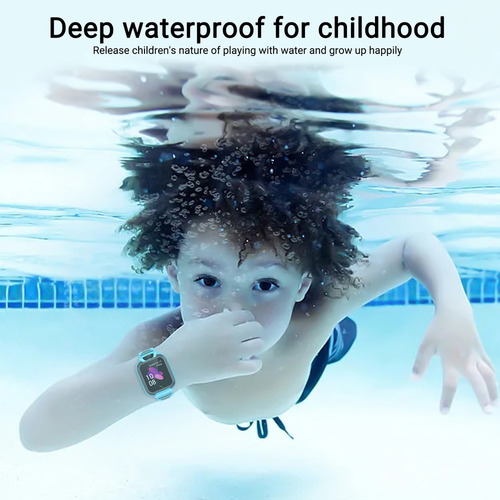 Smartwatch Infantil À Prova D'água W Para Meninos E