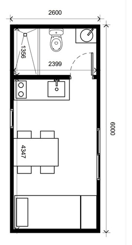 Tiny Home Loft Modulo Habitable Multiuso Taller Estudio