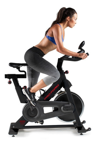 Imagen 4 de 4 de Bicicleta fija ProForm 400 SPX tradicional color negro