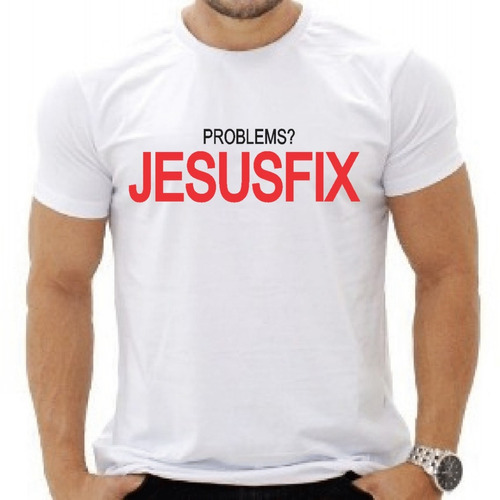 Camisetat- Shirt Jesusfix Evangélica Gospel Lucinho Barreto | Parcelamento  sem juros
