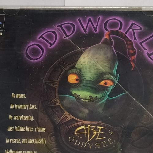 Oddworld Abe Oddysee Ps1 - Longaniza Games (Usado)