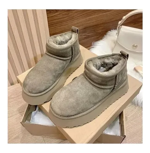 Pantuflas mujer tipo botitas sale