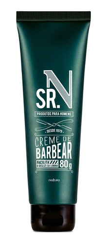Creme De Barbear Srn Natura 80g