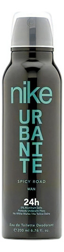 Desodorante En Spray Nike Spicy Road Man 200ml Original Fragancia Acuática Amaderada