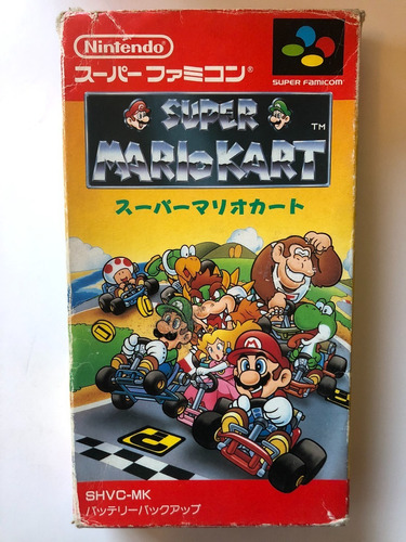 Juego Nintendo Super Famicom Super Mario Kart