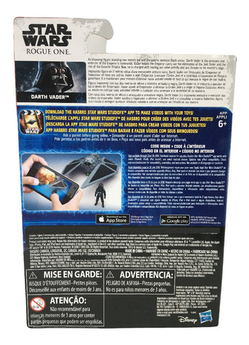 Hasbro Star Wars Rogue One 3.75 Darth Vader