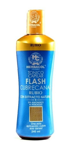 Tonico Cubre Canas Rubio - mL a $166