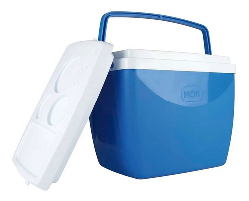 Caixa Térmica Mor 18l Para Cerveja Camping Azul