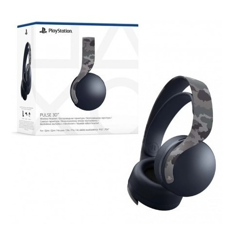 Auriculares Gamer Inalámbricos Playstation Pulse 3d Gray Cam