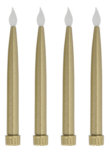 Velas Led Largas, 4 Piezas, Velas Electrónicas Alimentadas P