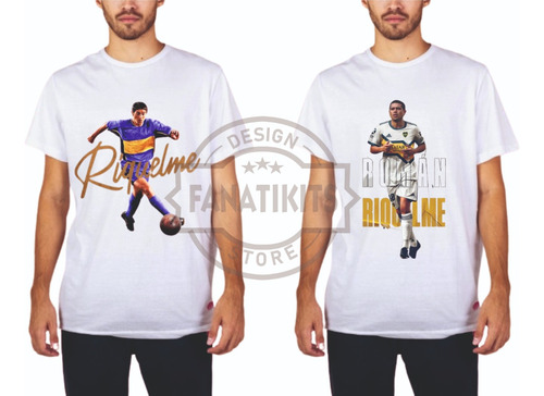 Boca Juniors Riquelme 20 Plantillas Png Sublimación Remeras
